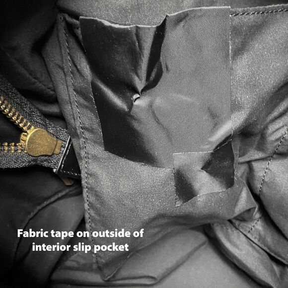 Dagne Dover Legend Signature Tote 15" Laptop Shoulder Bag Canvas Onyx Black - Picture 14 of 16